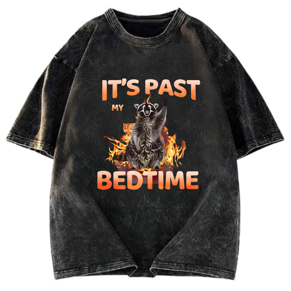Tokyosol It S Past My Bedtime Washed T Shirt