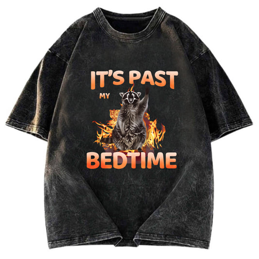 Tokyosol It S Past My Bedtime Washed T Shirt