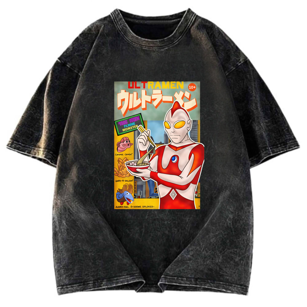 Tokyosol Ultraramen Eating Ramen Japanese Washed T Shirt