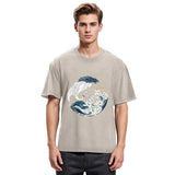 Tokyosol Japanese Sea Bird Washed T Shirt