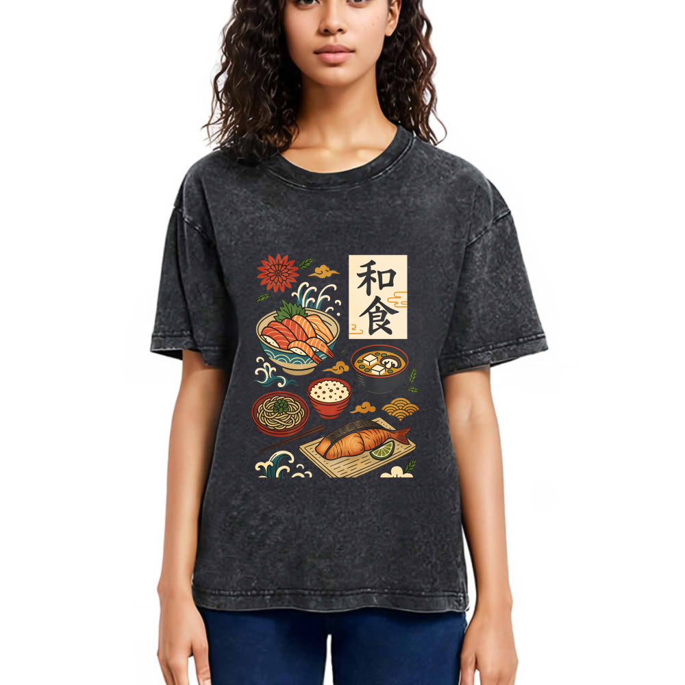 Tokyosol Japanese Cuisine Washed T Shirt
