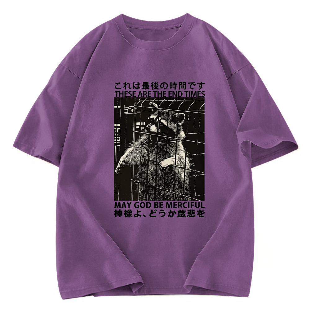 Tokyosol May God Be Merciful Washed T Shirt