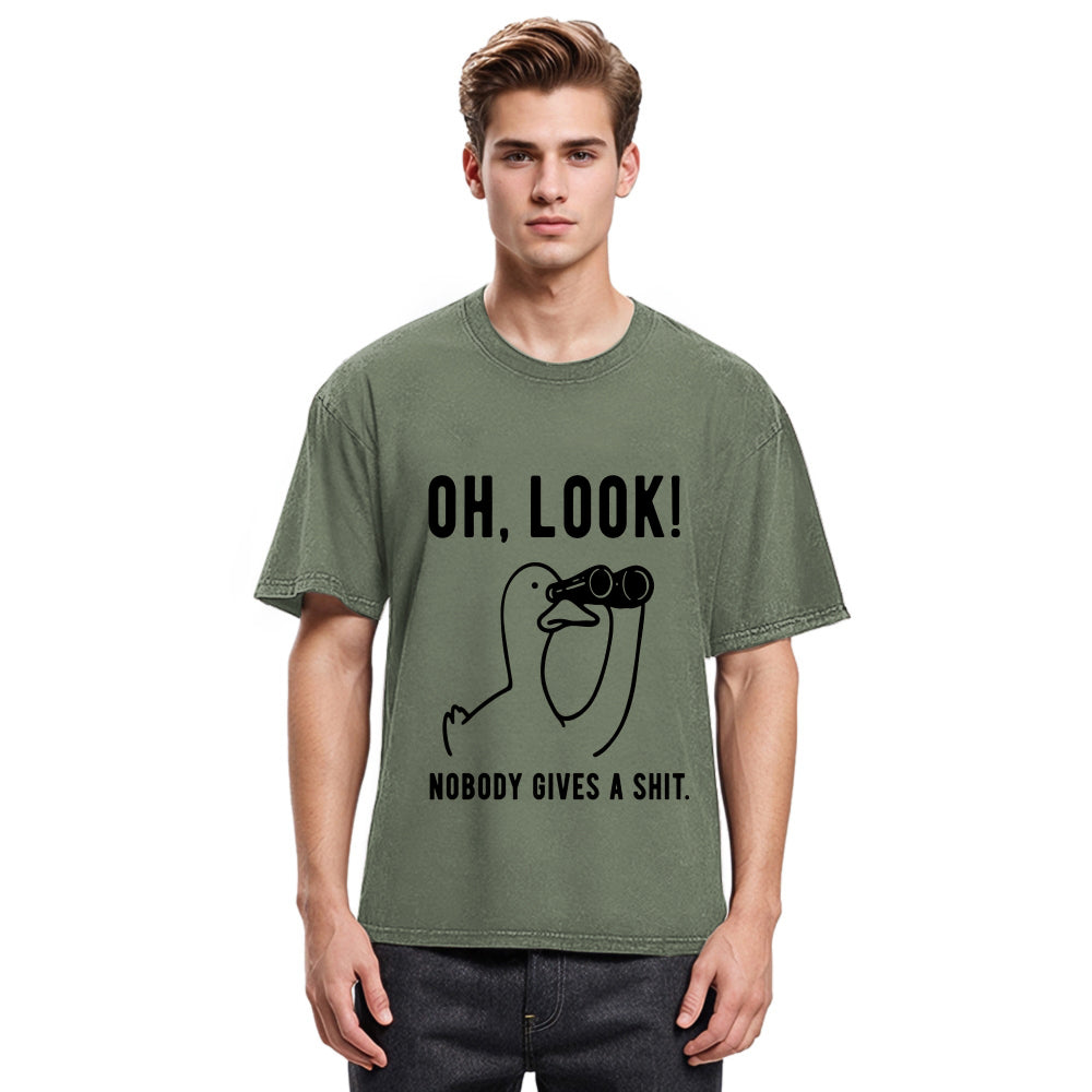 Tokyosol No One Cares About The Duck Washed T Shirt
