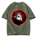 Tokyosol Funny Parrot Samura Washed T Shirt