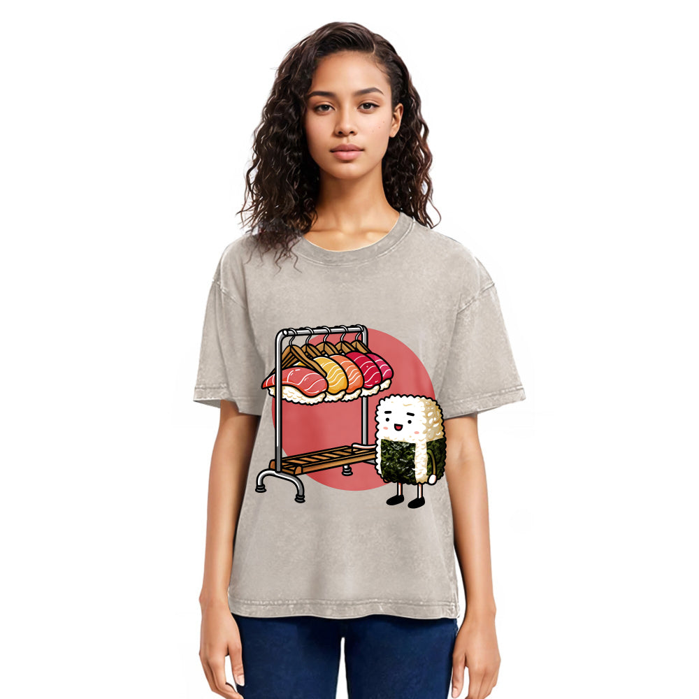 Tokyosol Sushi Choosing A Hat T shirt