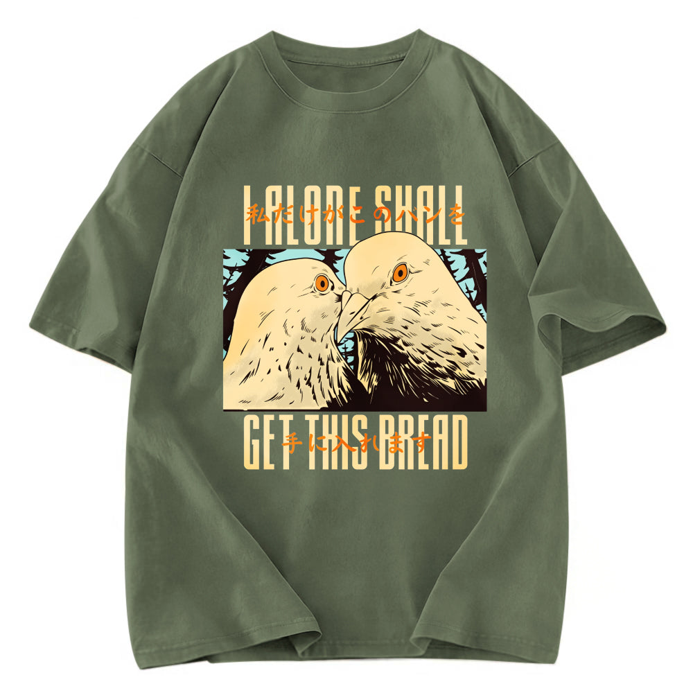 Tokyosol Get This Bread Pigeon Washed T Shirt