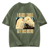 Tokyosol Get This Bread Pigeon Washed T Shirt