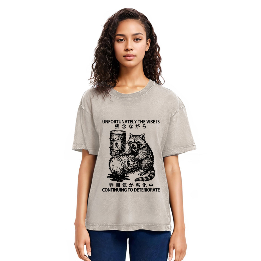 Tokyosol The Vibe Is Continuing To Deteriorate Japan Washed T Shirt