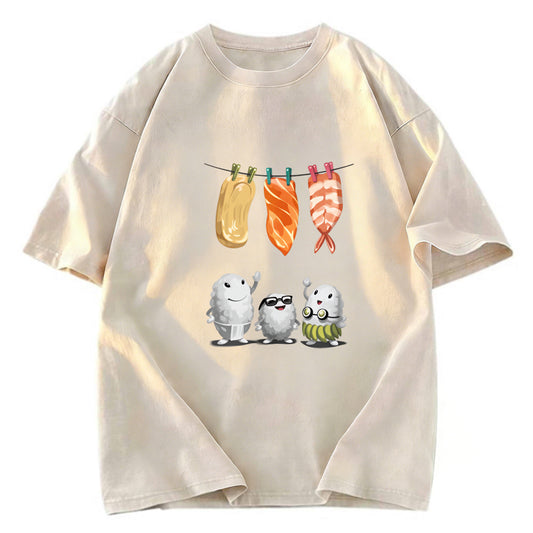 Tokyosol Sushis Are Drying Their Clothes Washed T Shirt
