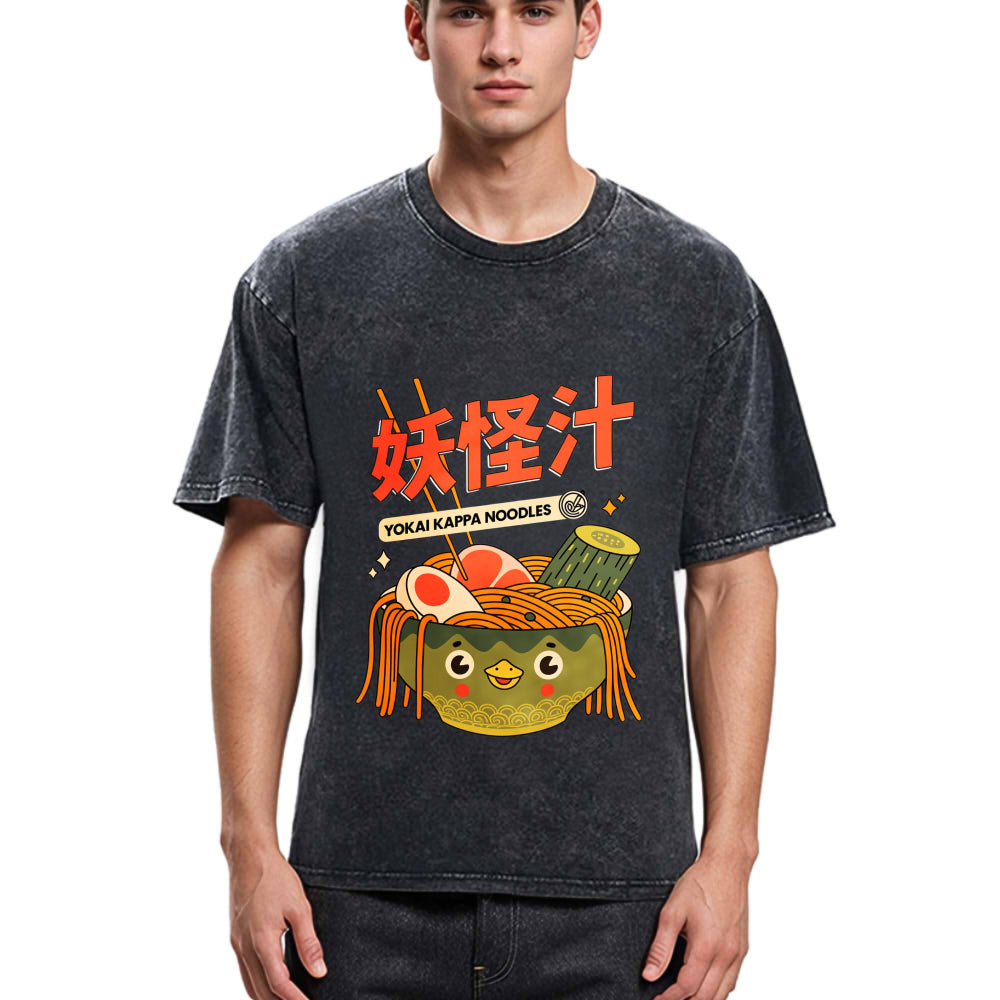 Tokyosol Kappa Ramen Washed T Shirt