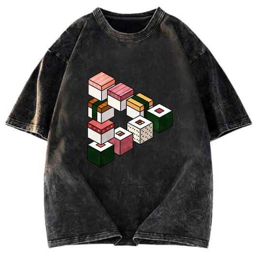 Tokyosol Infinite Loop Sushi Classic T Shirt