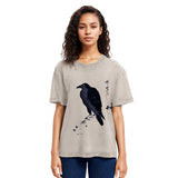 Tokyosol Japanese Kyosai Crow Washed T Shirt