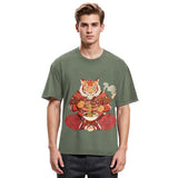 Tokyosol Ramen Lover Tiger Washed T Shirt