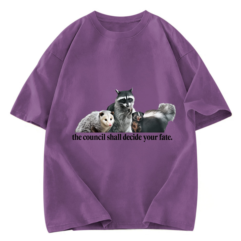 Tokyosol The Council Shall Decide Your Fate Washed T Shirt