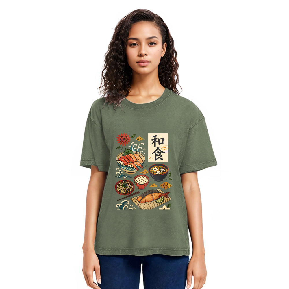 Tokyosol Japanese Cuisine Washed T Shirt