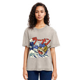 Tokyosol Ramen Seas Wave Washed T Shirt