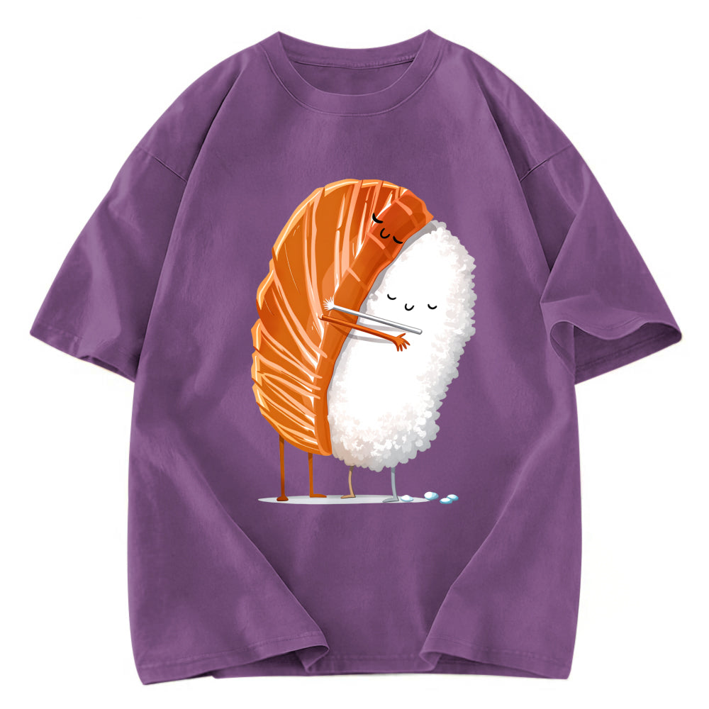Tokyosol Sushi Hug Japan Washed T Shirt