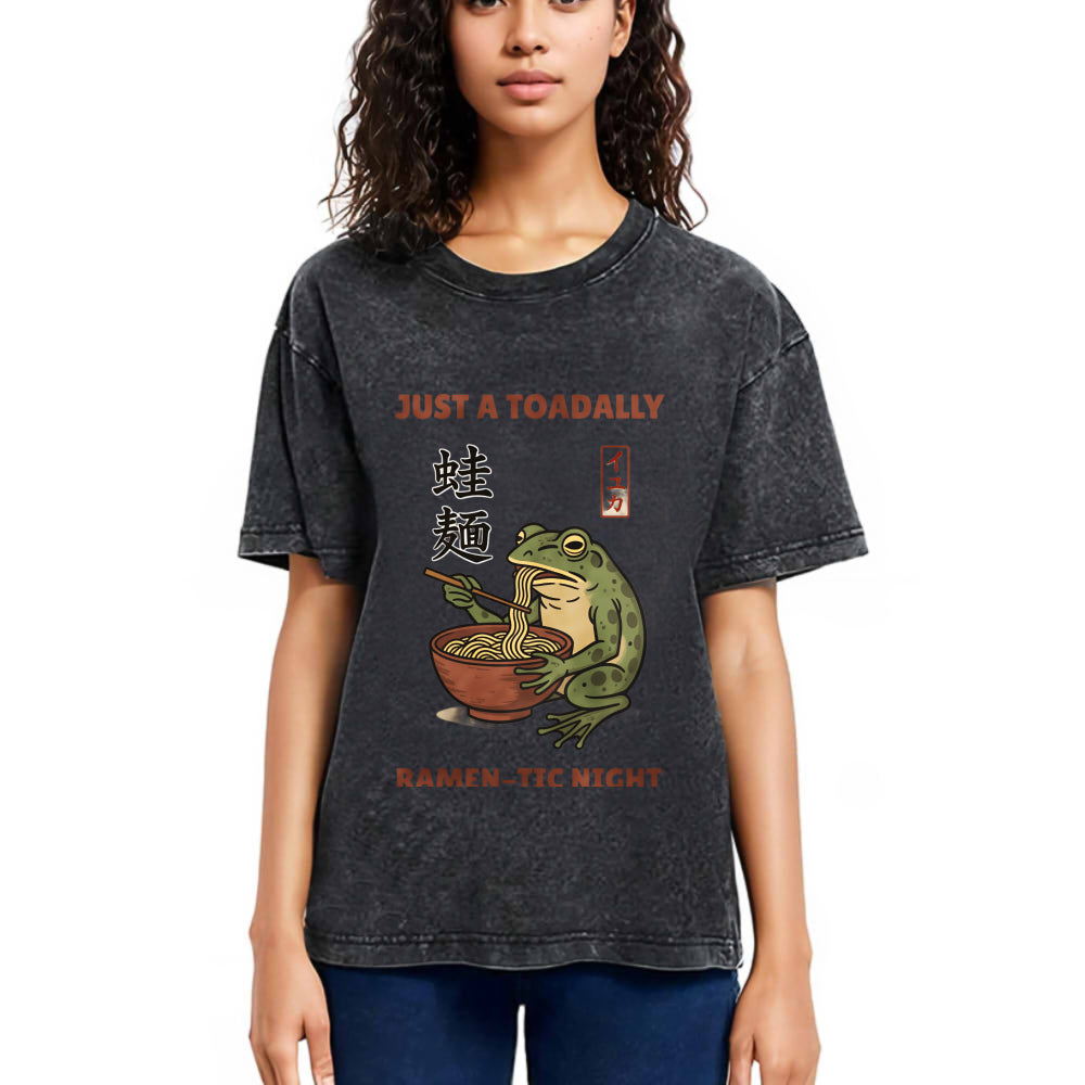 Tokyosol Toadally Fun Ramen Washed T-Shirt