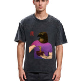 Tokyosol Eagle Eating Ramen Washed T Shirt