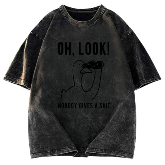 Tokyosol No One Cares About The Duck Washed T Shirt