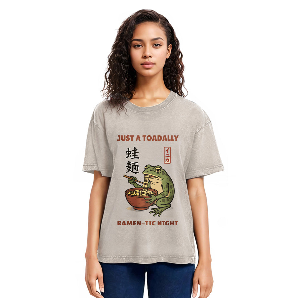 Tokyosol Toadally Fun Ramen Washed T-Shirt