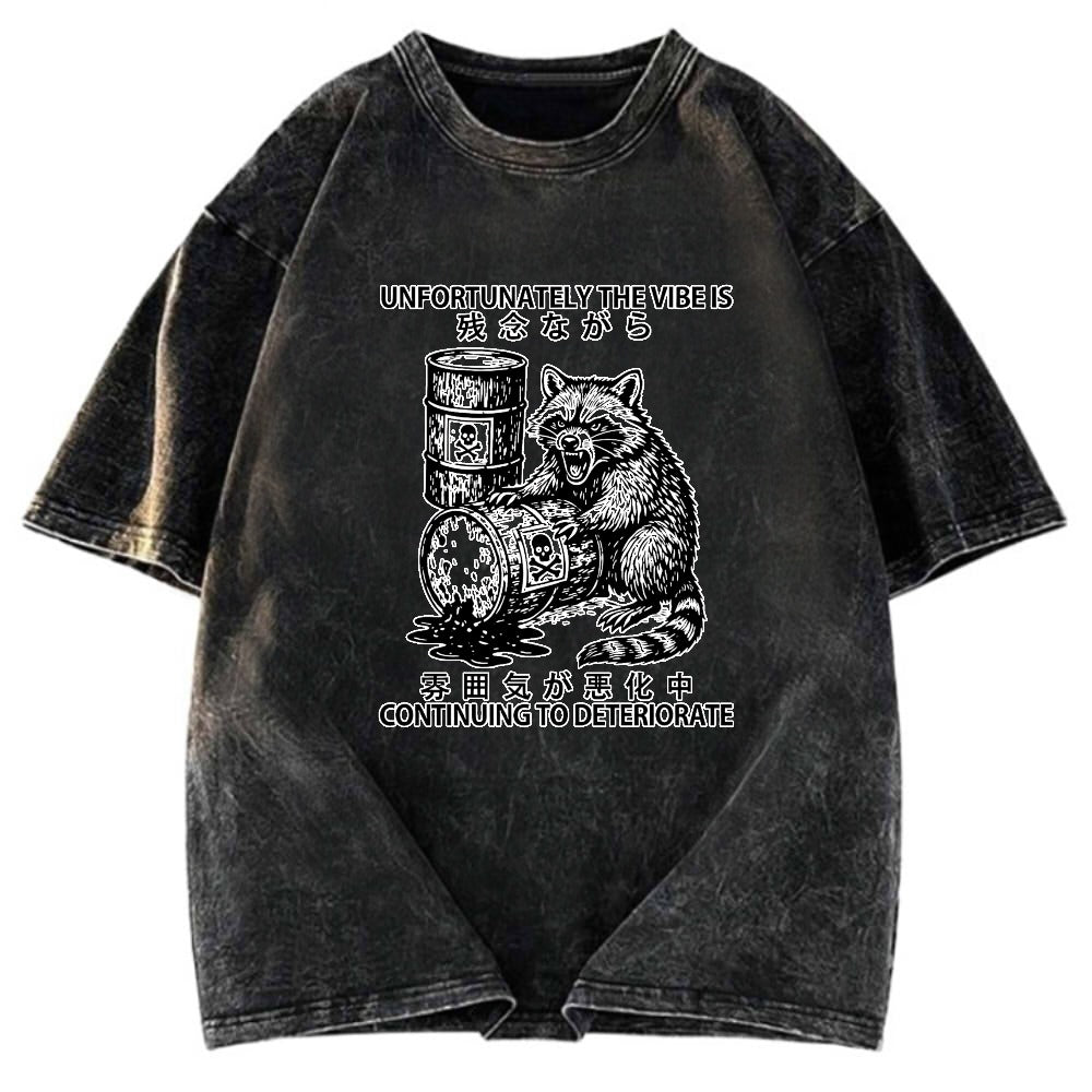 Tokyosol The Vibe Is Continuing To Deteriorate Japan Washed T Shirt