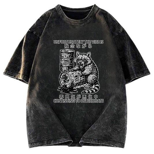 Tokyosol The Vibe Is Continuing To Deteriorate Japan Washed T Shirt