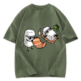 Tokyosol Sunbathing Sushi Washed T Shirt