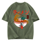 Tokyosol Yokai Ramen Japanese Washed T Shirt