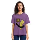 Tokyosol Hokusai Museum Flower And Bird Washed T Shirt