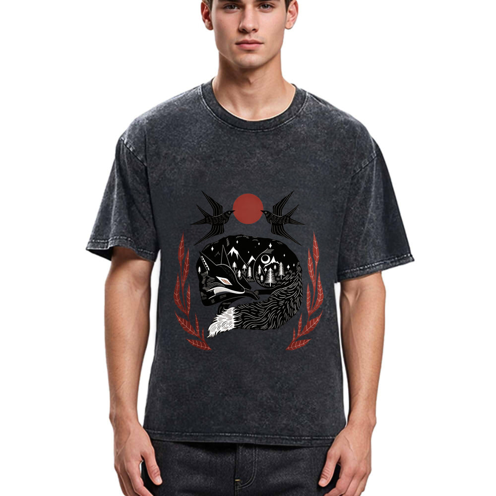 Tokyosol Deep In The Forest Washed T Shirt