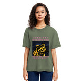 Tokyosol Raccoon Listening To Music Washed T Shirt