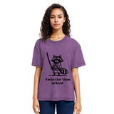 Tokyosol Focused Samurai Raccoon Washed T Shirt