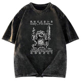 Tokyosol Raccoon Ready To Work Washed T Shirt