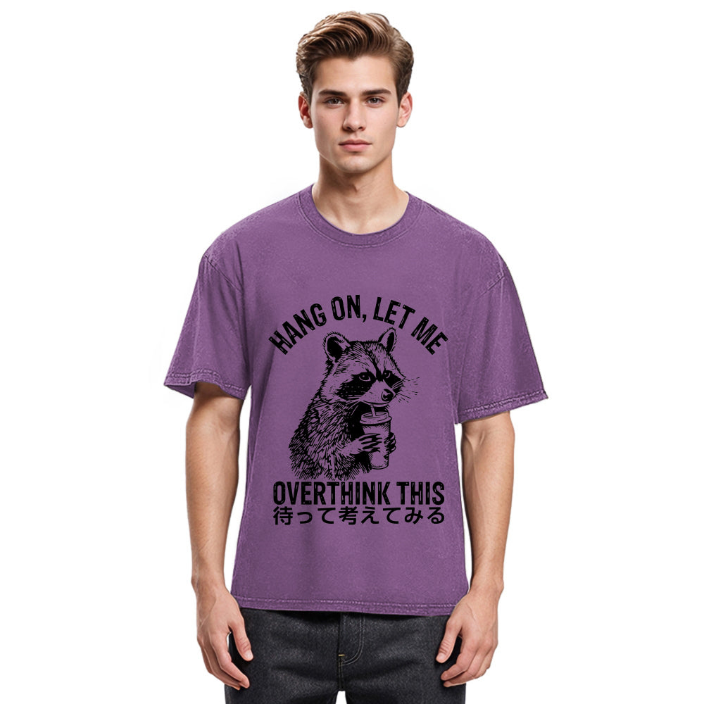 Tokyosol Overthink Raccoon Classic T Shirt