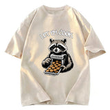 Tokyosol Let Em Cook Raccoon Washed T Shirt