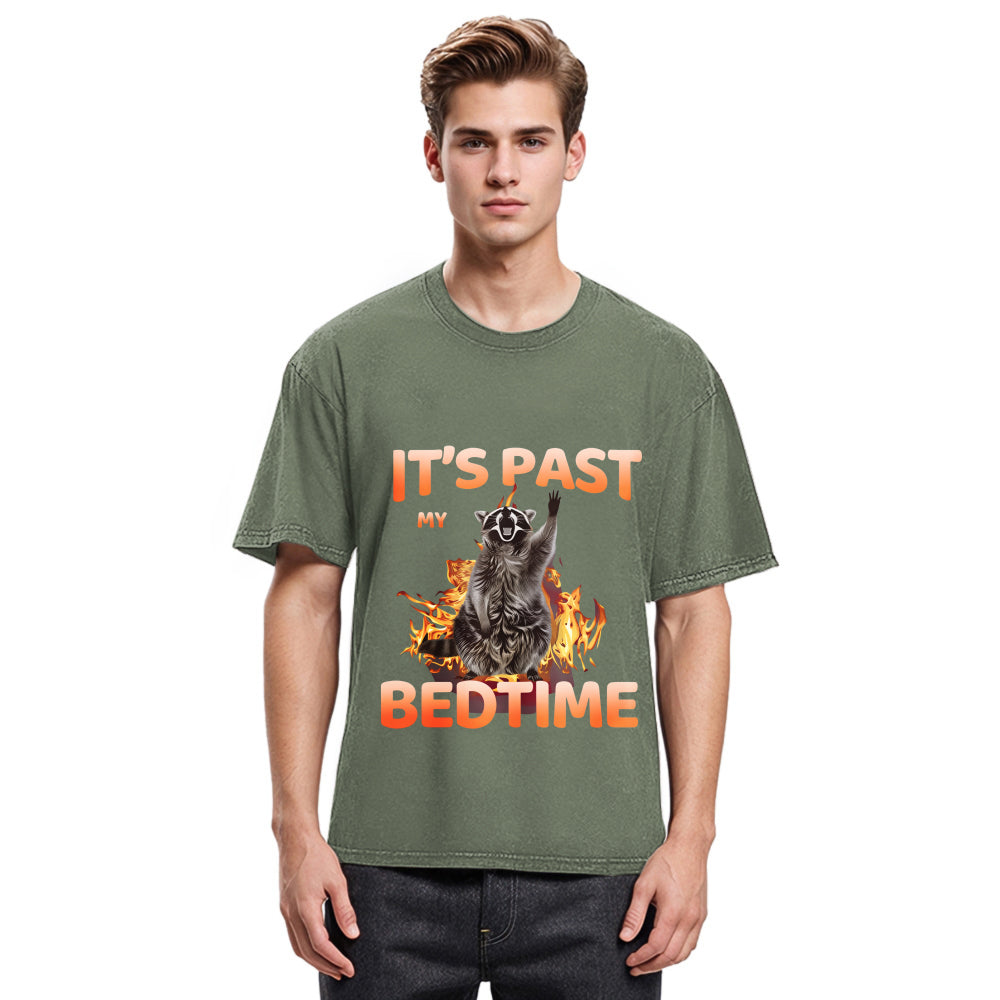 Tokyosol It S Past My Bedtime Washed T Shirt