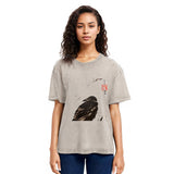 Tokyosol Crow And Reeds Washed T Shirt