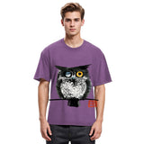 Tokyosol Wink Owl Washed T Shirt