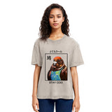 Tokyosol Stay Cool Pigeon Washed T Shirt