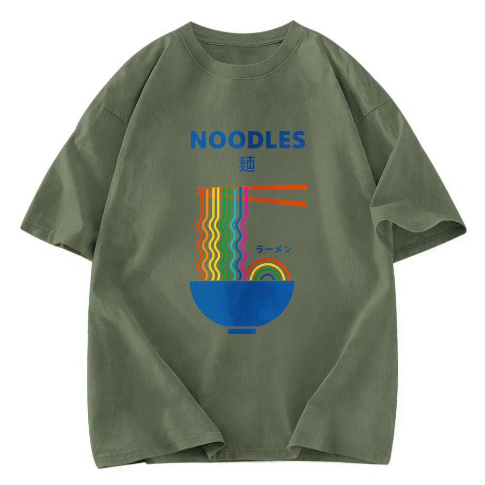Tokyosol Rainbow Ramen Washed T Shirt