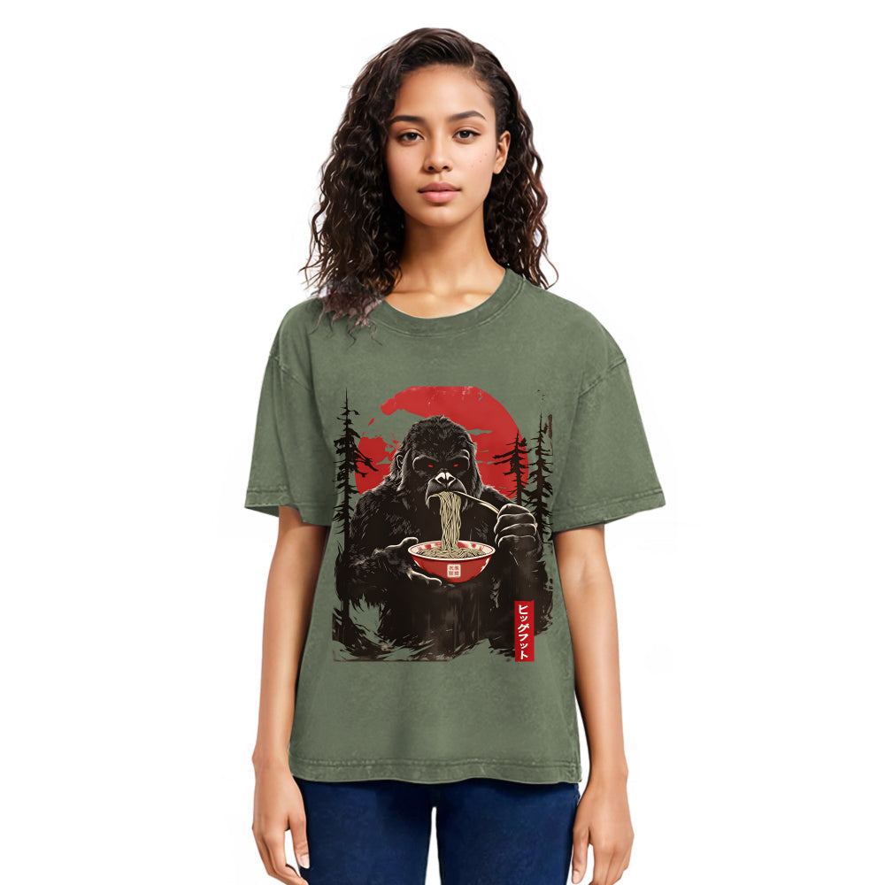 Tokyosol Ramen Lover Bigfoot Washed T Shirt