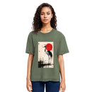 Tokyosol Japanese Crane Washed T Shirt