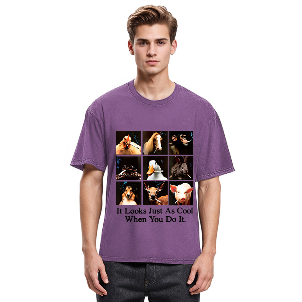 Tokyosol It Looks Just As Cool When You Do It Washed T Shirt