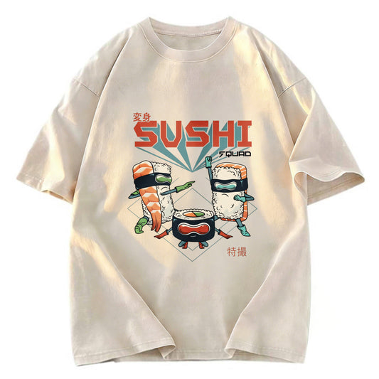 Tokyosol Sushi Squad Washed T Shirt