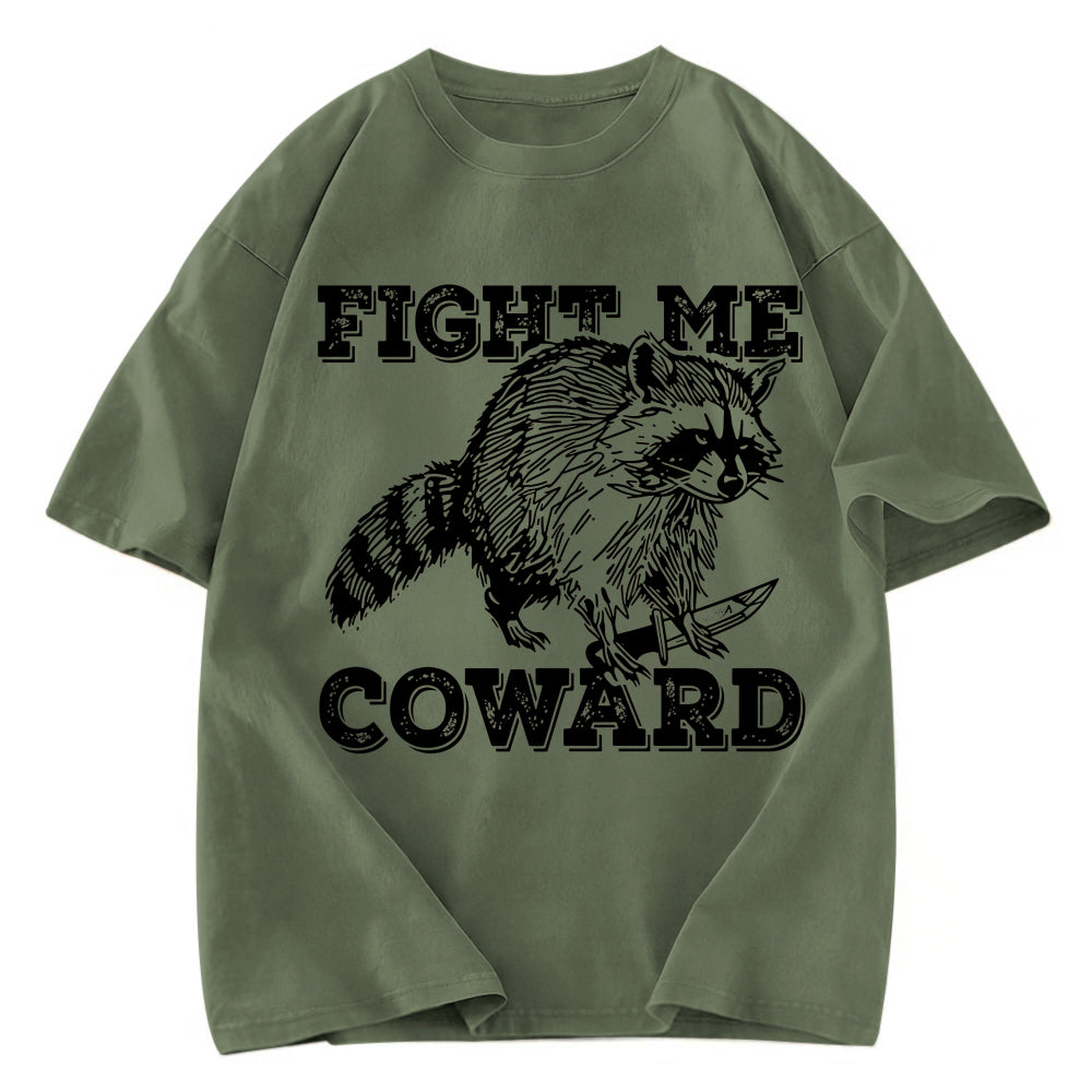 Tokyosol Raccoon With A Knife Washed T Shirt