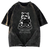 Tokyosol Dj Raccoon Washed T Shirt