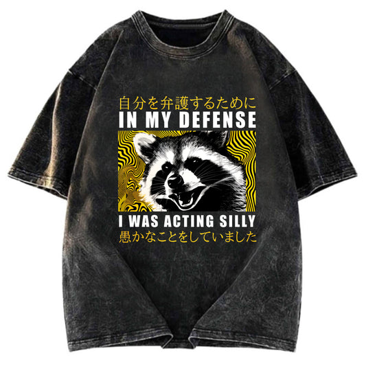 Tokyosol Silly Proud Washed T Shirt
