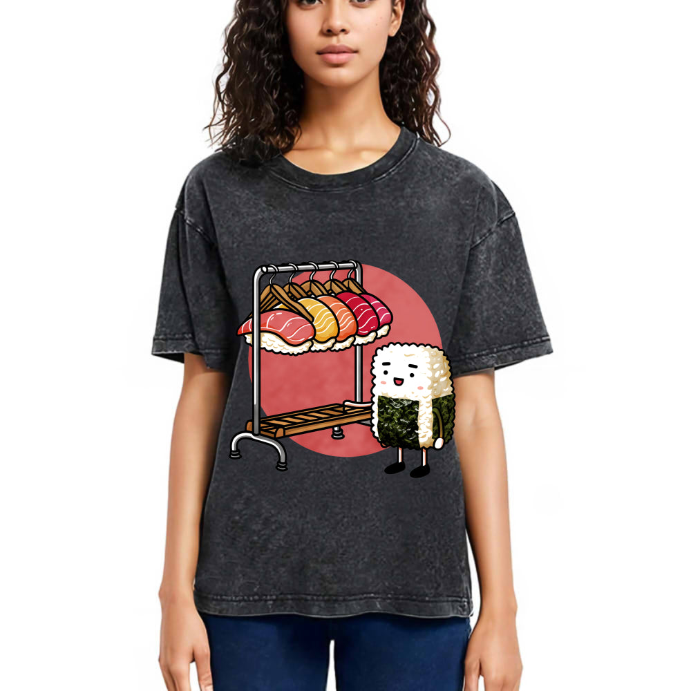 Tokyosol Sushi Choosing A Hat T shirt