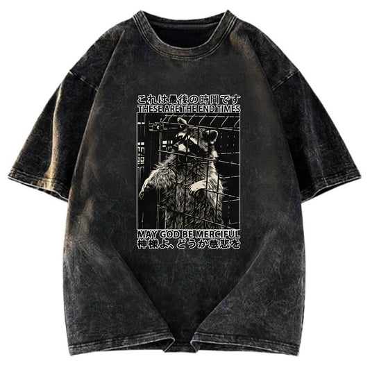 Tokyosol May God Be Merciful Washed T Shirt